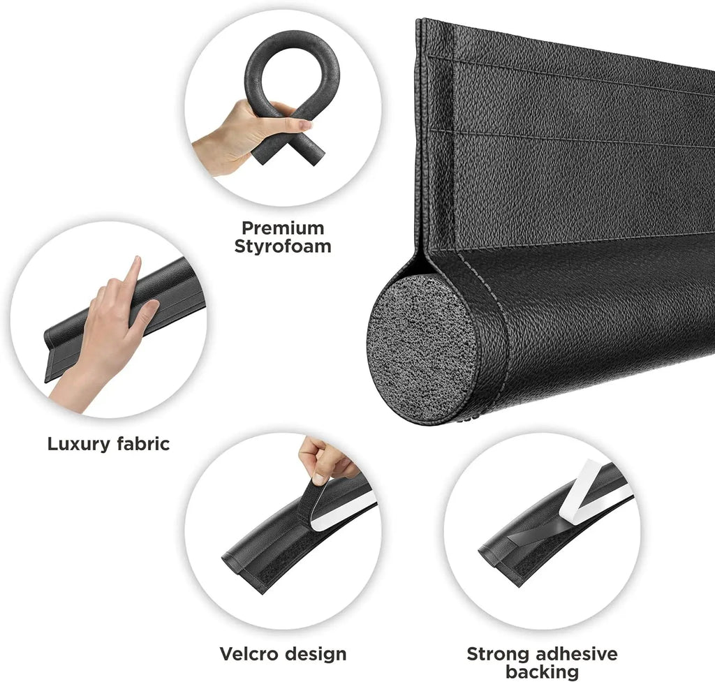 Adjustable Door Bottom Draft Stopper Weather Stripping Door Sweep