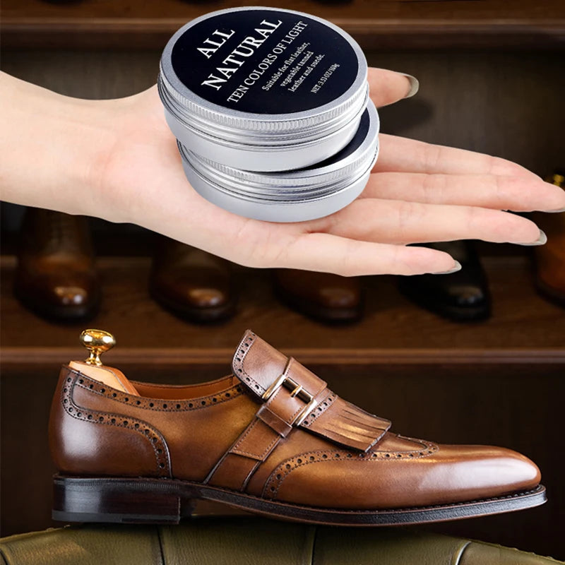 30ml/100ml Mink Oil Cream For Leather Shoes Bags Leather Care Cream