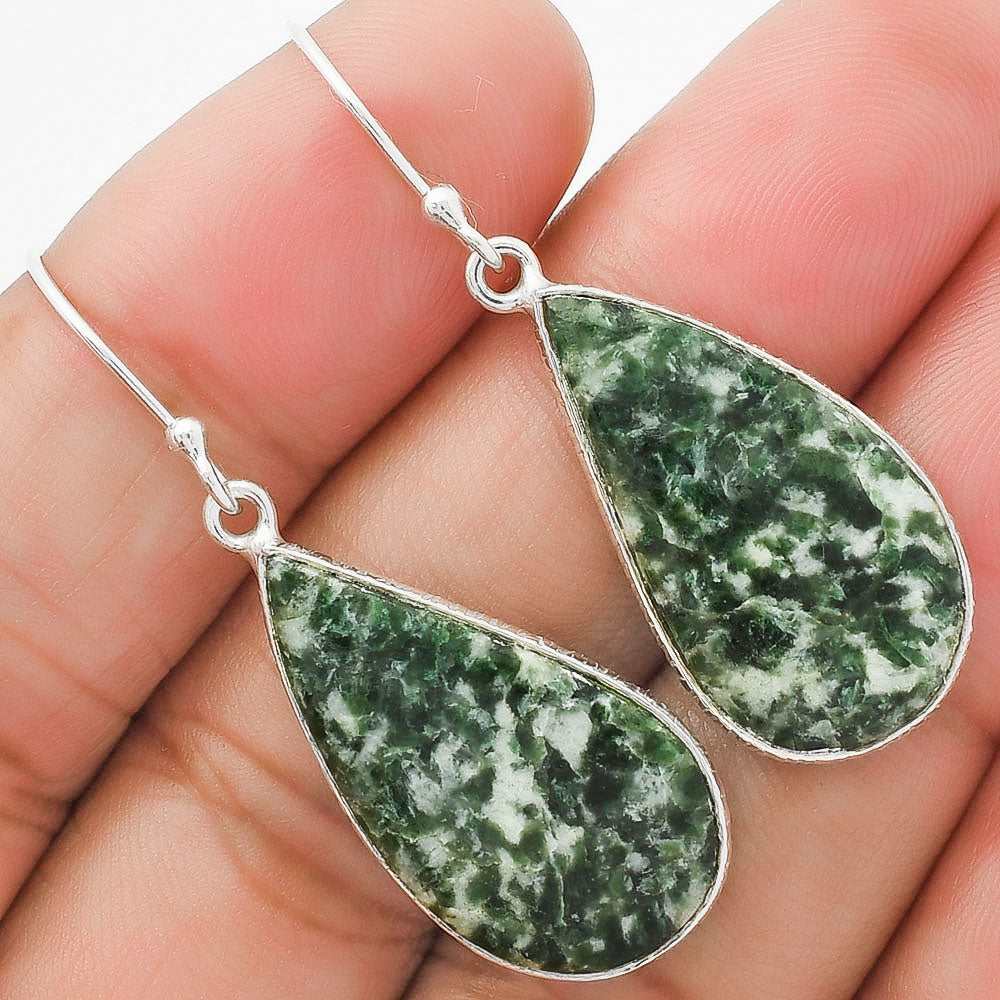 Natural Dioptase Earrings E-1001 SDE63567 - Goddess Imports Marketplace