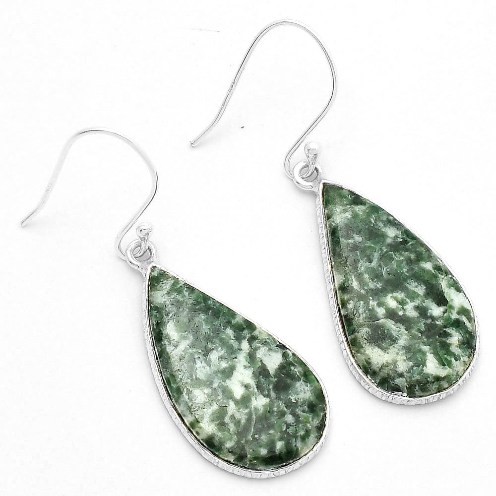 Natural Dioptase Earrings E-1001 SDE63567 - Goddess Imports Marketplace