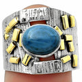 Two Tone - Natural Owyhee Opal Ring size-7.5 R-1543 SDR168470 - Goddess Imports Marketplace