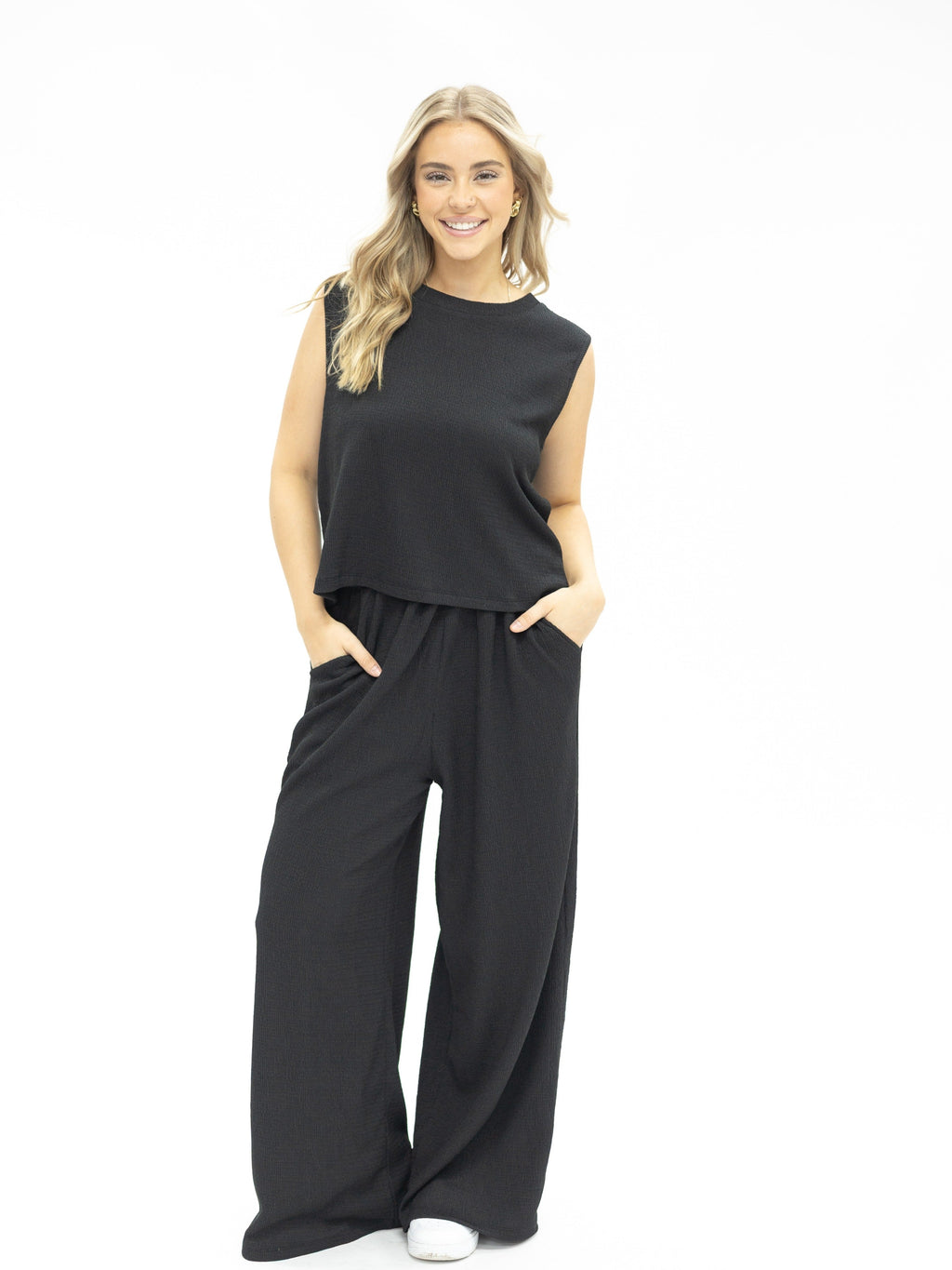 The Earhart Pants, Black by Grace+Emma