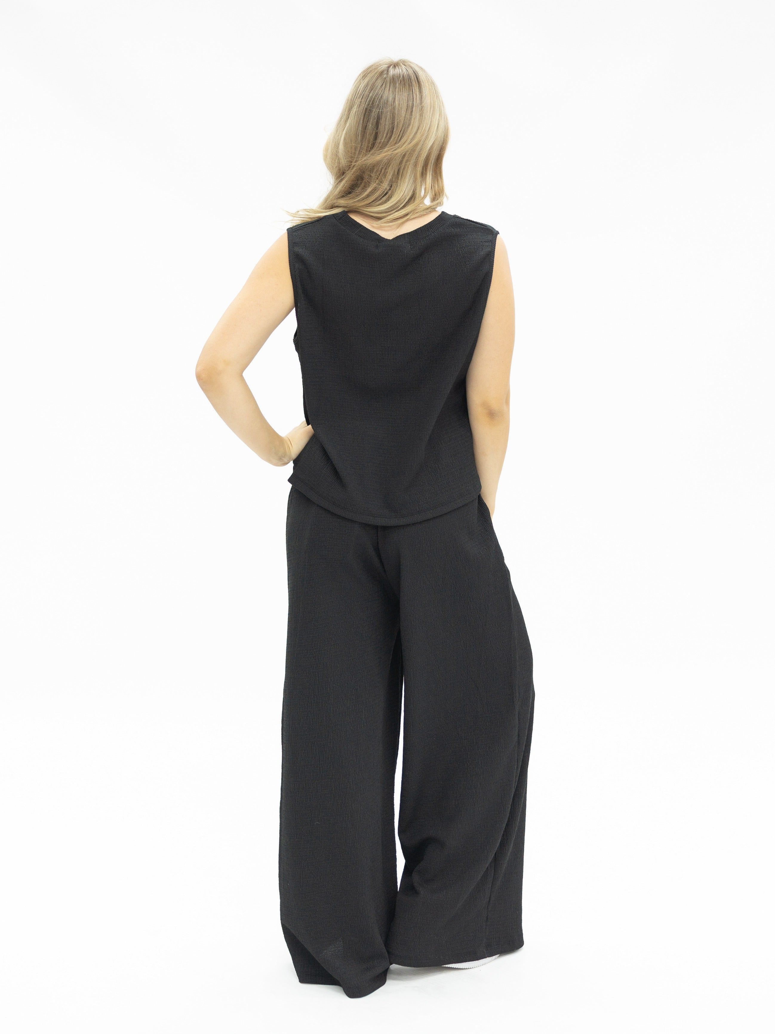 The Earhart Pants, Black by Grace+Emma
