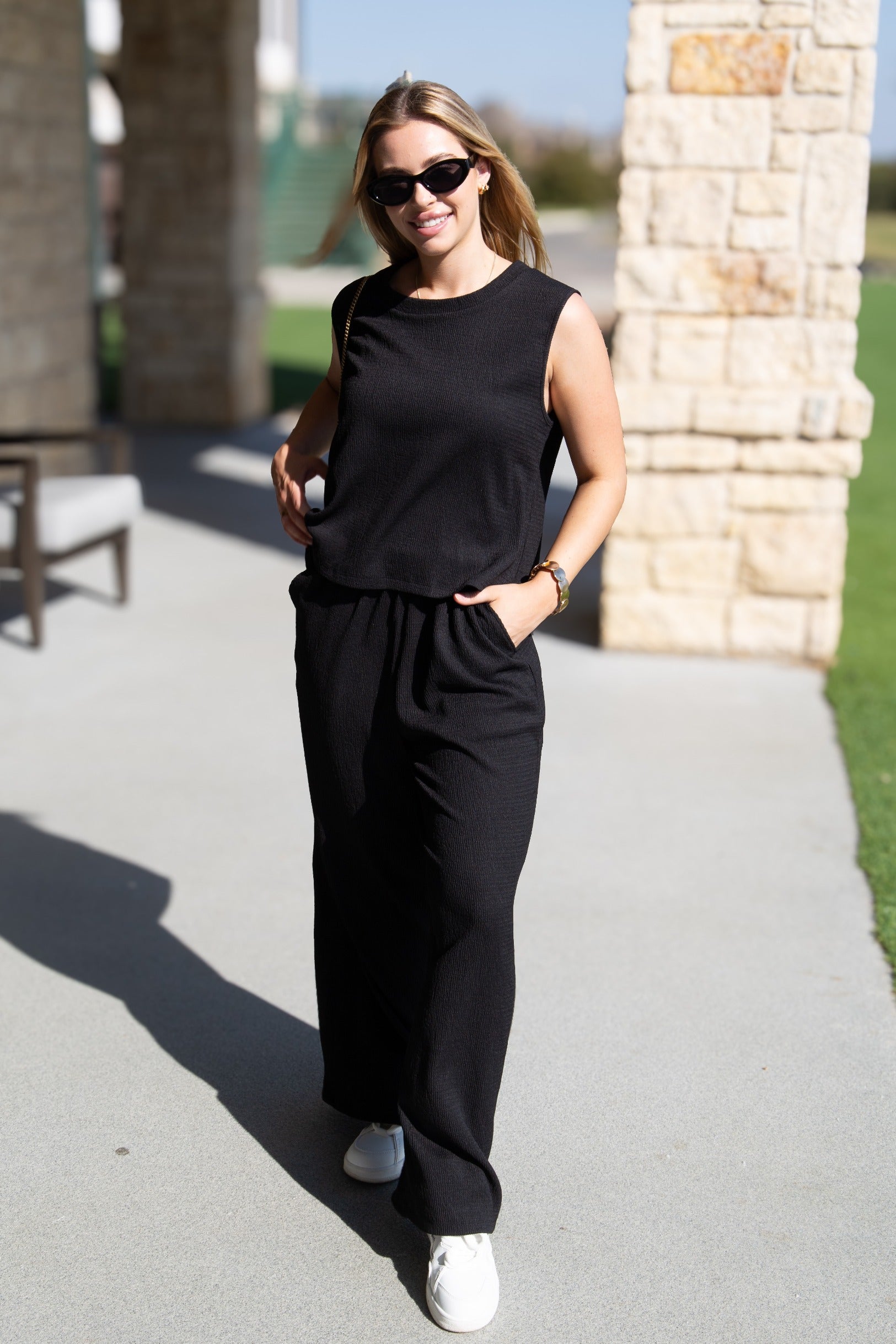 The Earhart Pants, Black by Grace+Emma