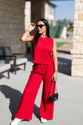 The Earhart Top, Red by Grace+Emma