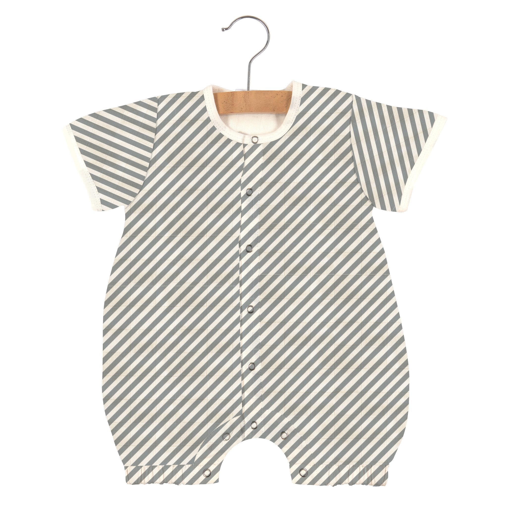 Finley Stripe Bamboo Newcastle Mini Romper - Goddess Imports Marketplace