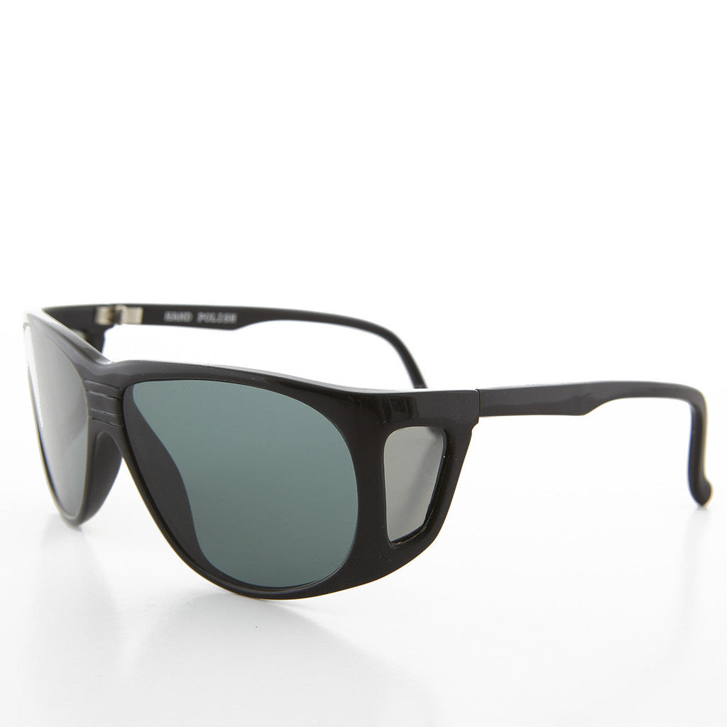 Polarized Sports 80s Sunglasses with Side Shields - Snoop