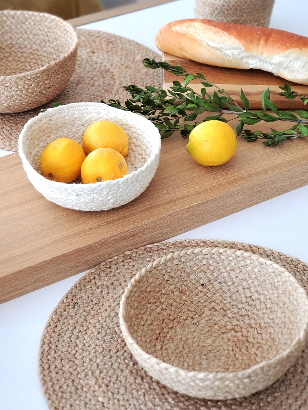 Kata Candy Bowl - Natural (Set of 4) - Goddess Imports Marketplace