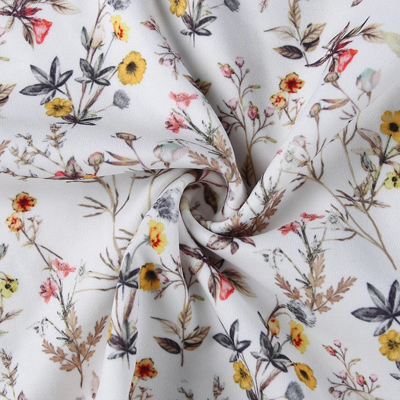Summer Floral Off Shoulder Puff Sleeve Maxi Dress by nowadaysfashion