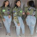 COEXIST Cropped Jacket