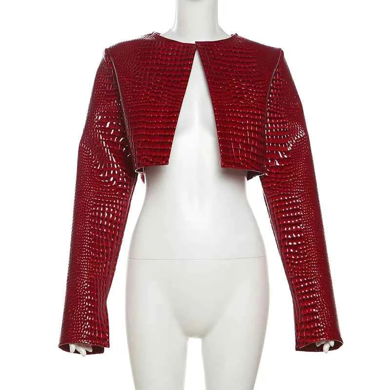 Racer Cropped Jacket