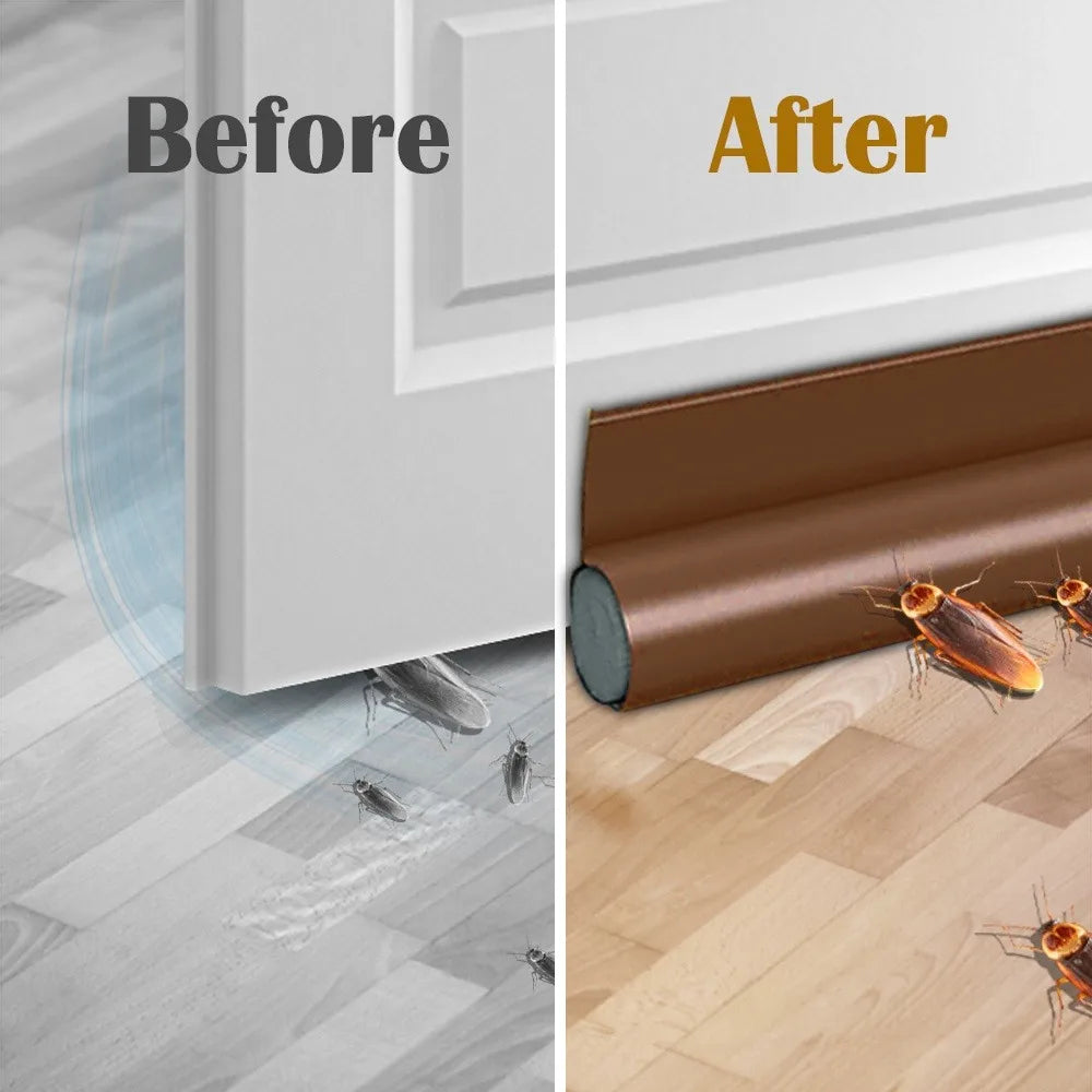 Adjustable Door Bottom Seal Strip Weatherstrip Under Door Draft