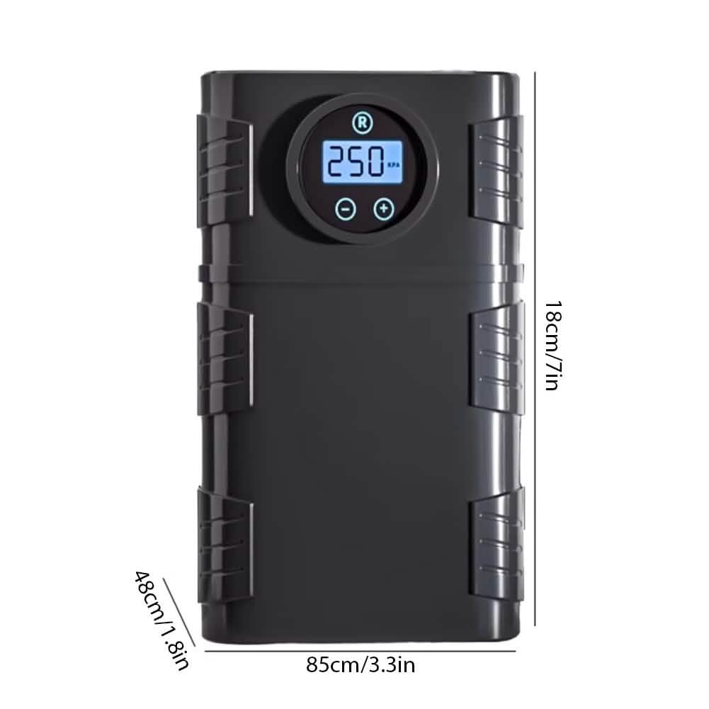 Portable 120 PSI Cordless Air Compressor – Tire Inflator for Car, Bike & Motorcycle by DailySale