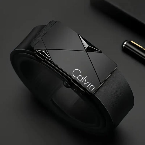 Stylish Men's PU Leather Belt - Fashion Belts for Daily Life, Leisure,