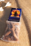 Sandalwood Patchouli – Scented Sensations Backflow Incense Cones