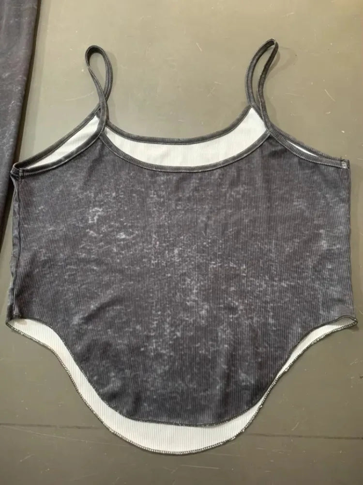Simple Tank Top & Drawstring Set