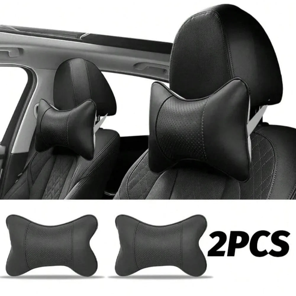 Car Seat Headrest with Breathable Mesh, Auto Safety, Head and Neck