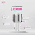 Self-Cleaning Hair Brush - Goddess Imports Marketplace