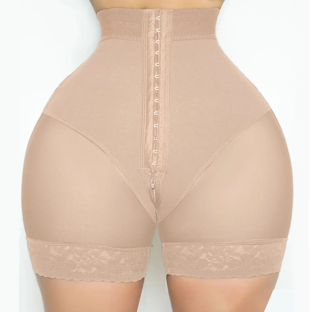 Fajas Lace Butt Lifting BBL Hourglass Compression Shaper