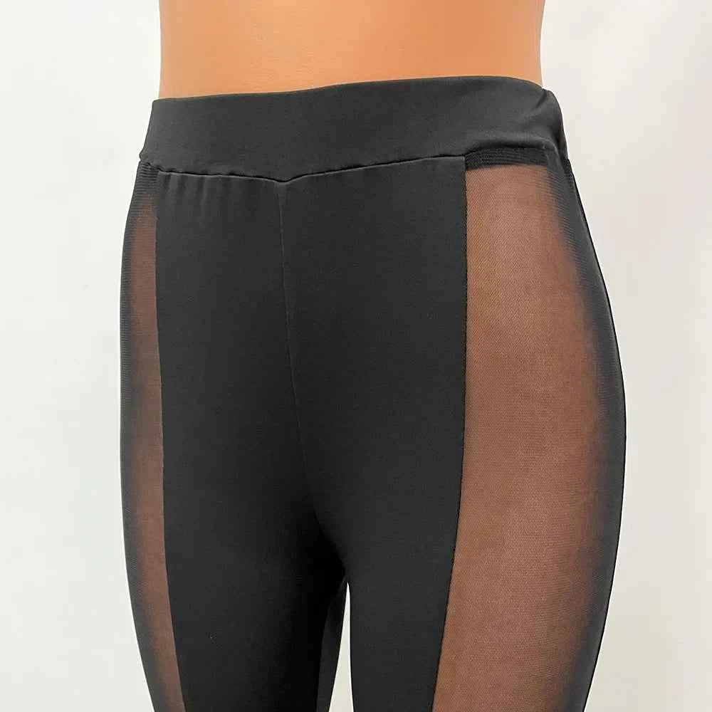 Mesh High Waisted Leggings