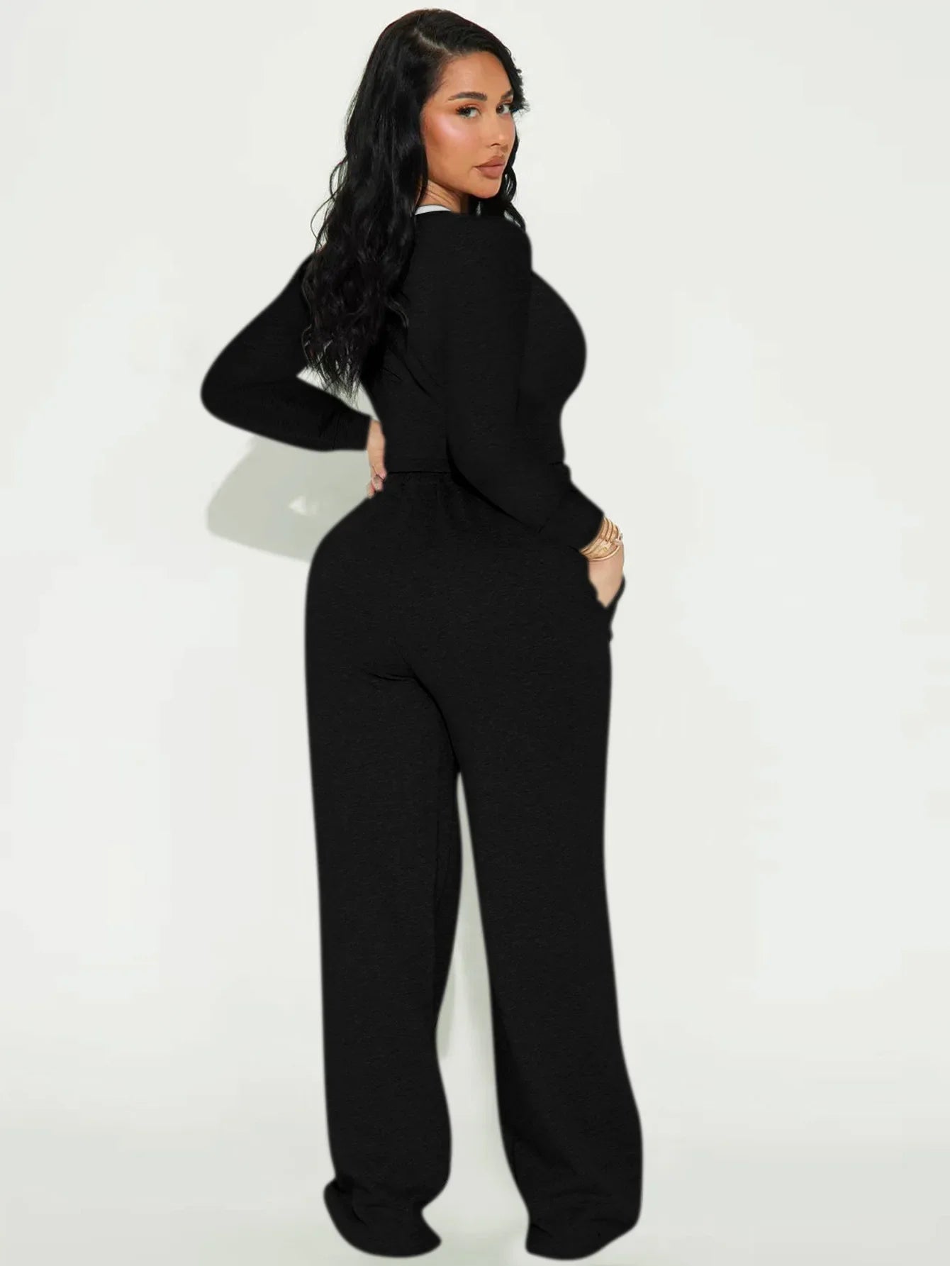 Casual Sports Two-Piece Set