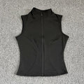 Women's Slim Fit Sport Sleeveless Top Quick Dry Elastic Stand Collar
