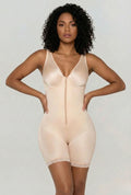 Full Body Suit Mid-Thigh w/zipper & Lace by Vedette Store