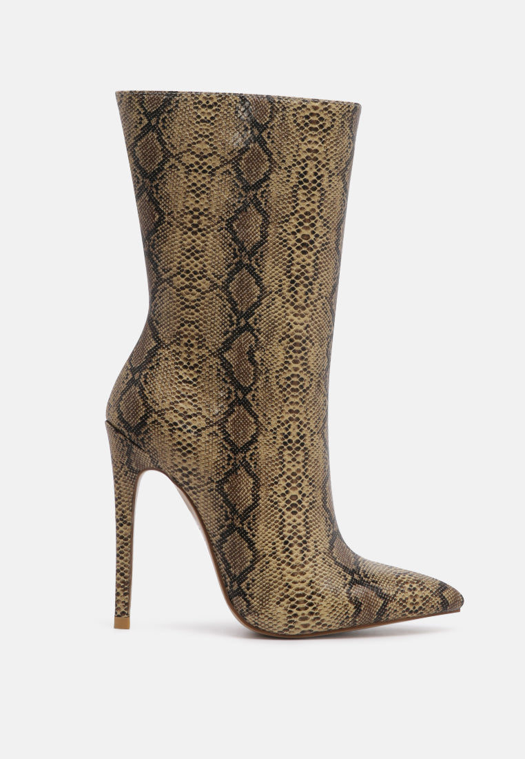 Micah Pointed Toe Stiletto High Ankle Boots - Goddess Imports Marketplace
