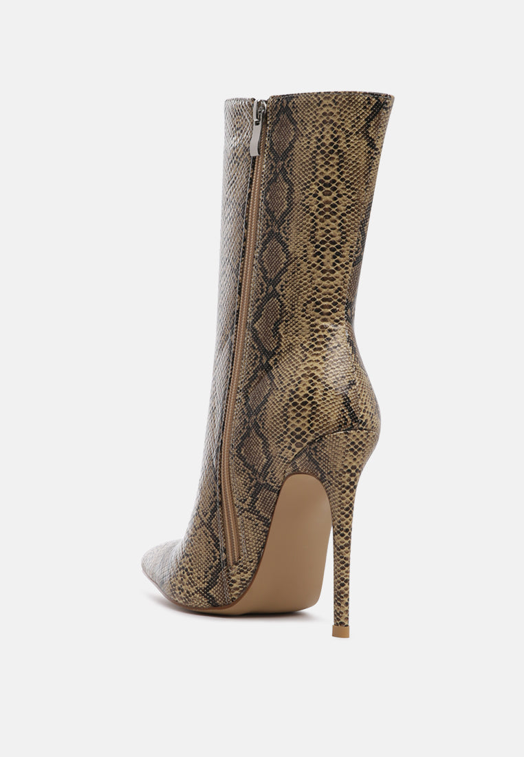 Micah Pointed Toe Stiletto High Ankle Boots - Goddess Imports Marketplace