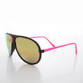 Totally 80s Aviator with Neon Accents - Toto