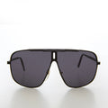 Large Square Vintage Pilot Sunglasses - Tucker