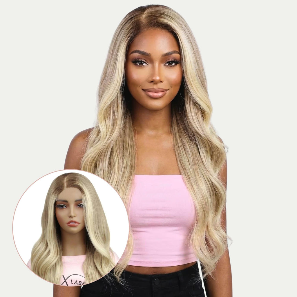 Raw Taylor Glueless 5x5 HD Lace Professionally Colored 100% Human Hair Closure Wig by Private Label