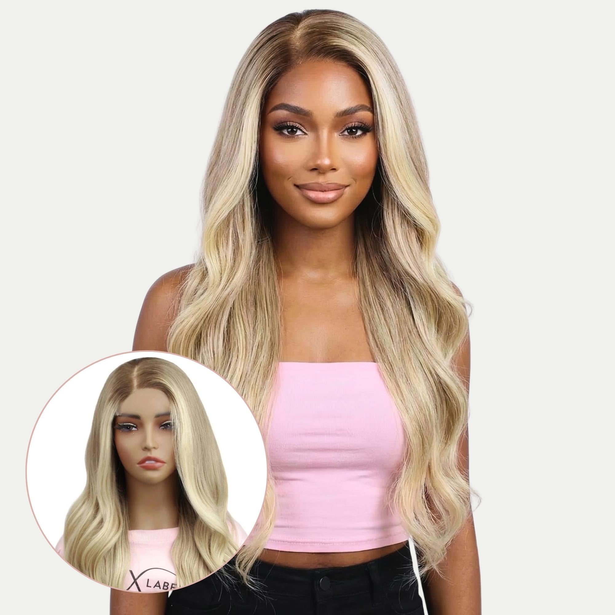 Raw Taylor Glueless 5x5 HD Lace Professionally Colored 100% Human Hair Closure Wig by Private Label