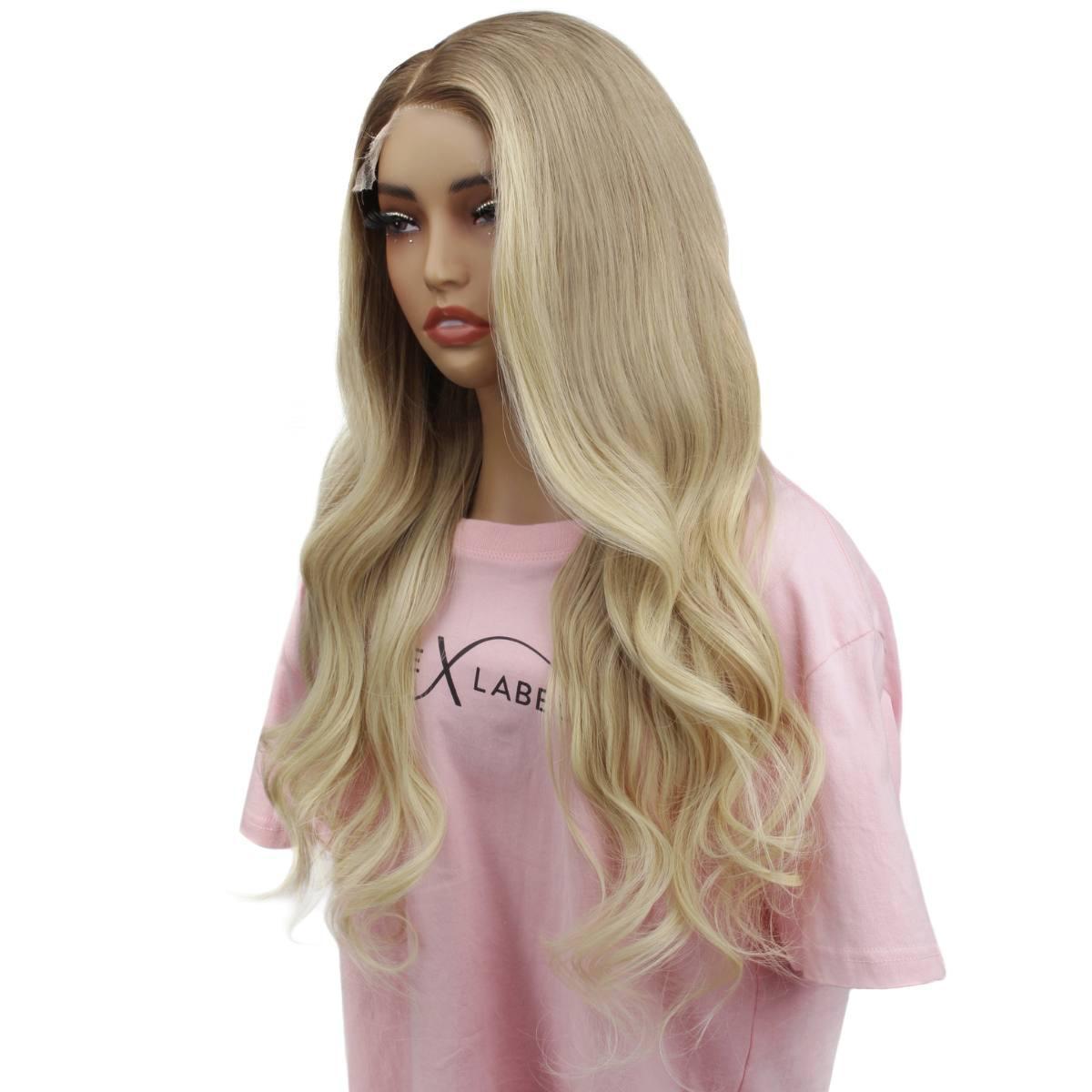 Raw Taylor Glueless 5x5 HD Lace Professionally Colored 100% Human Hair Closure Wig by Private Label