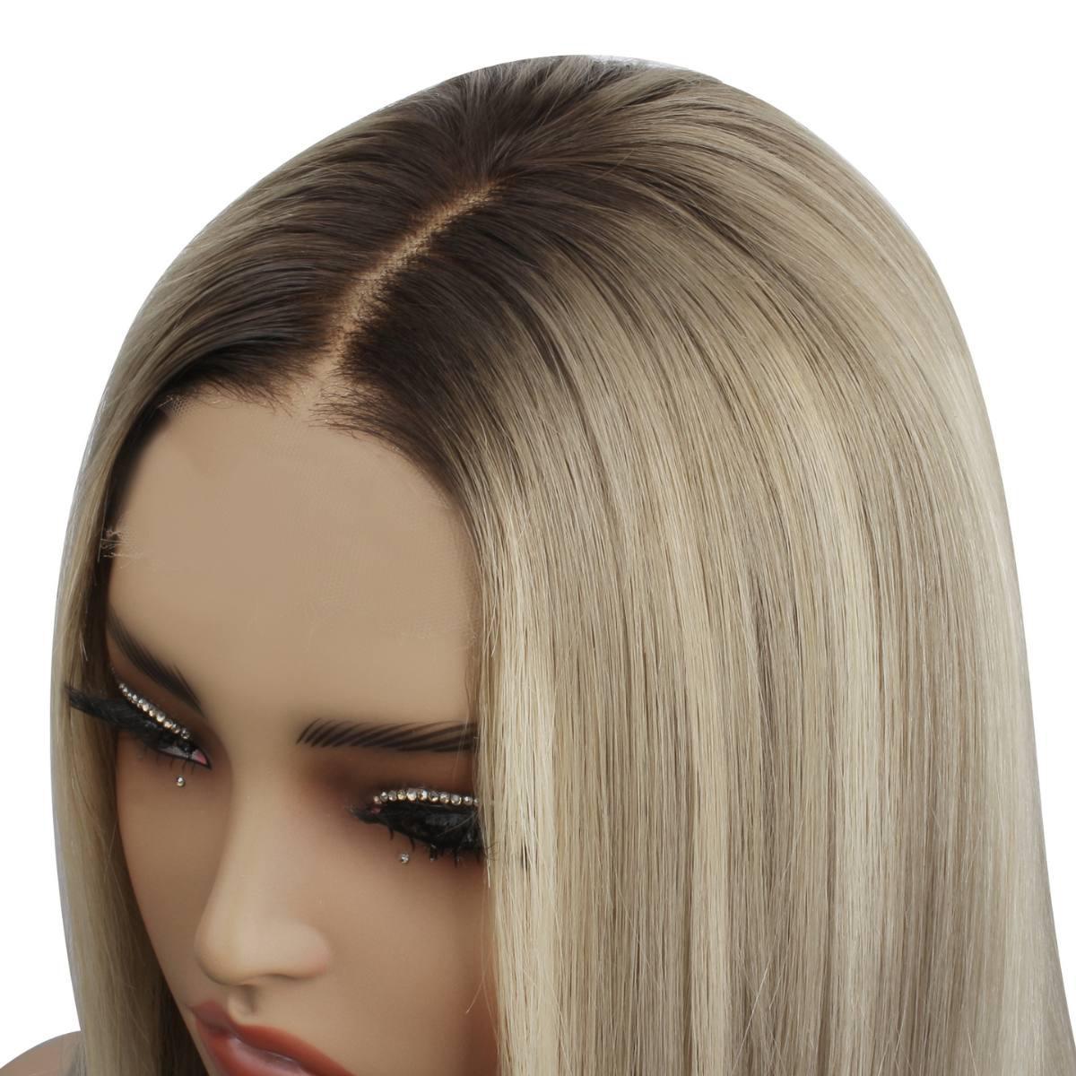 Raw Tiffany Glueless 5x5 HD Lace Professionally Colored 100% Human Hair Closure Wig by Private Label