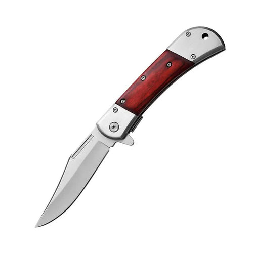 2-Pack: 3.75" Spring Assisted Knife W/ Drop Point Blade by DailySale