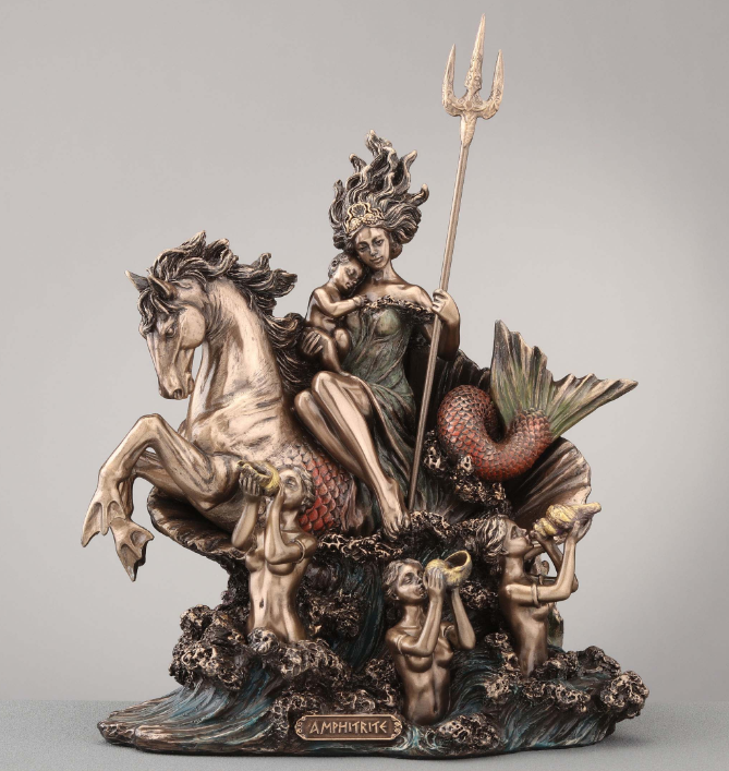 Amphitrite Goddess of the Sea Figurine by FairyGlen Store