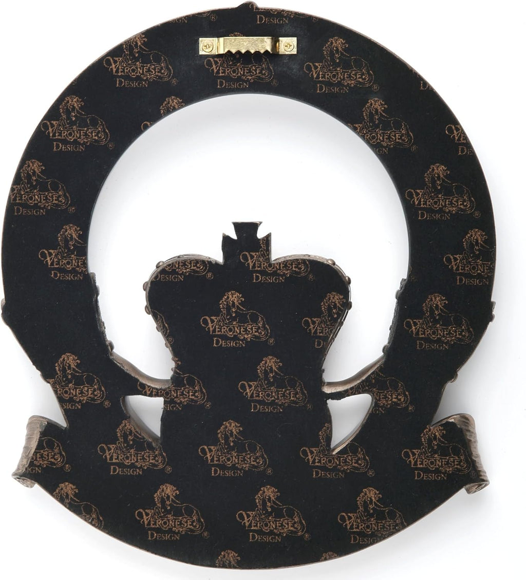 Irish Claddagh Ring Wall Plaque by FairyGlen Store
