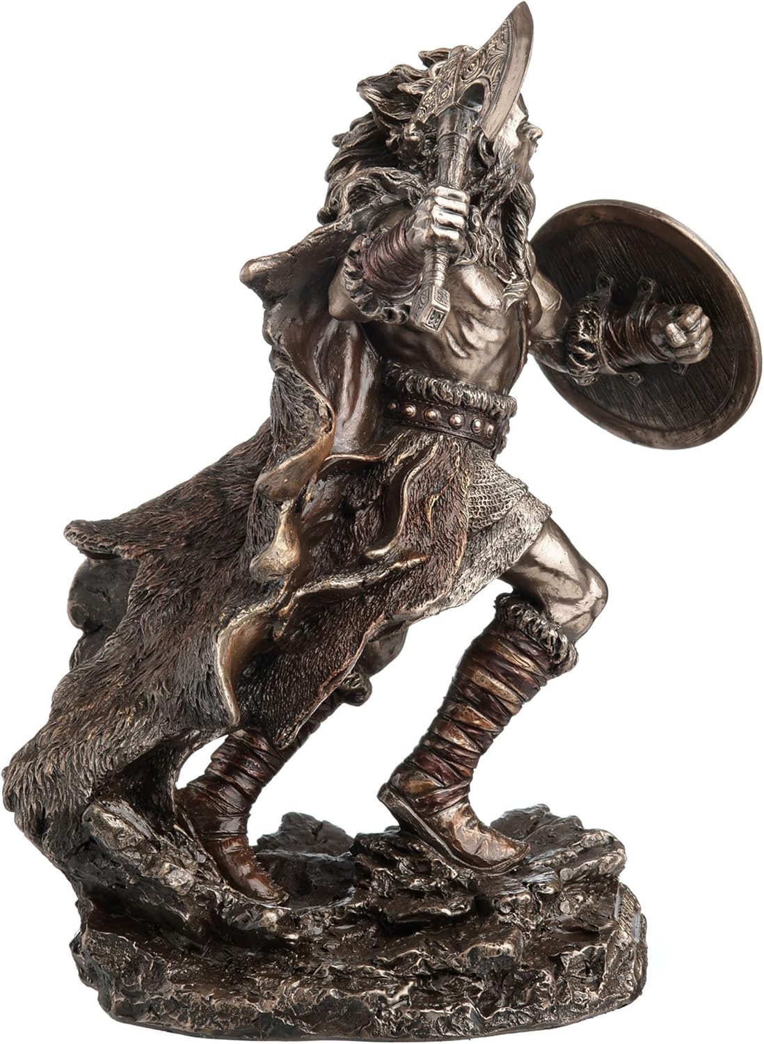 Viking Berserker Ragnar's Charge Figurine by FairyGlen Store