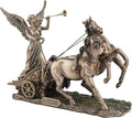 Nike the Greek Goddess of Victory on a Chariot Figurine by FairyGlen Store