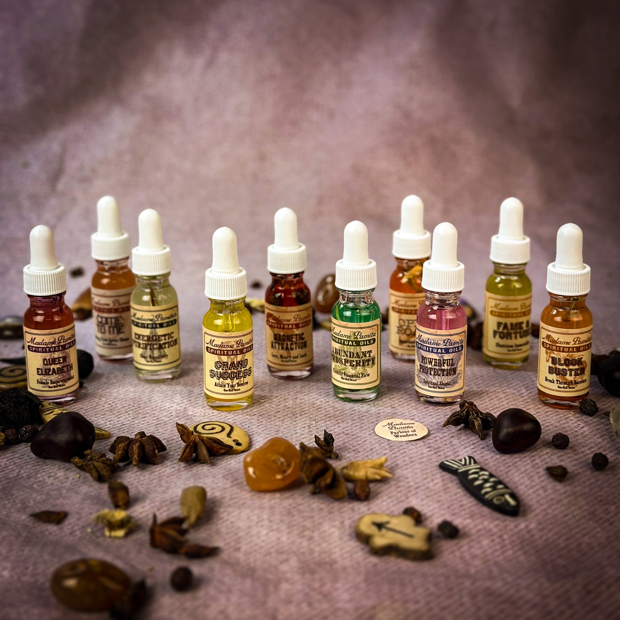 Spiritual Oil Variety Pack: Best Sellers by Parlour of Wonders