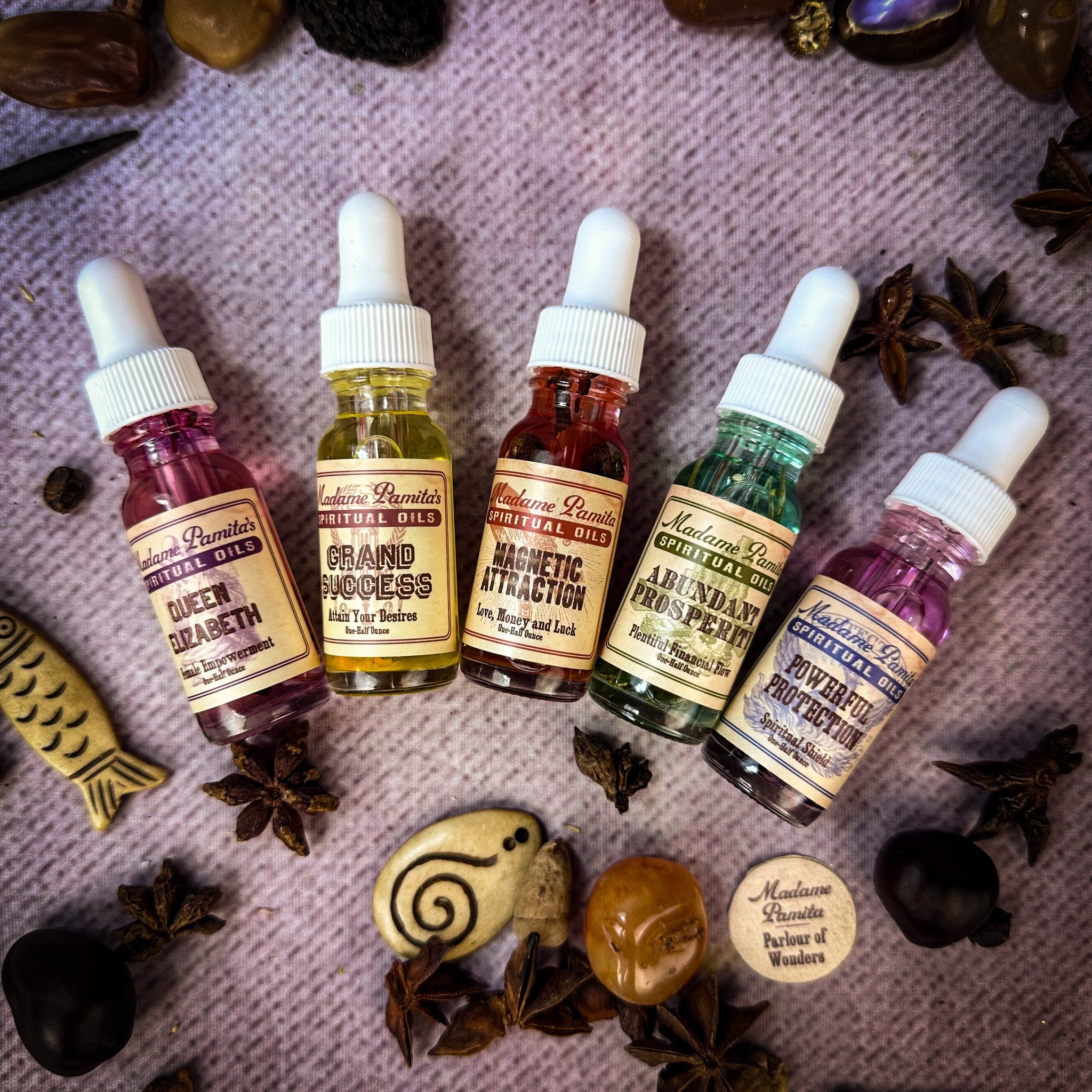 Spiritual Oil Variety Pack: Best Sellers by Parlour of Wonders