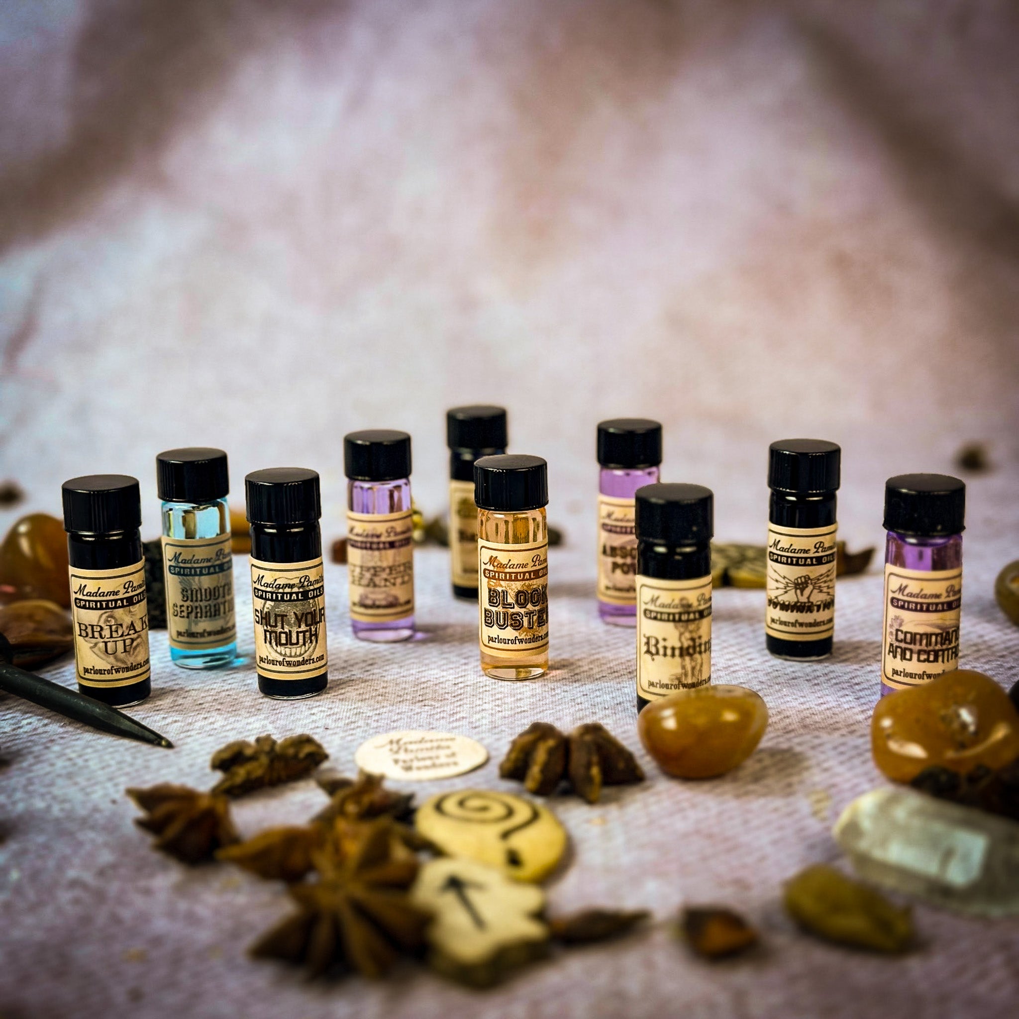 Spiritual Oil Variety Pack: Control Magic by Parlour of Wonders