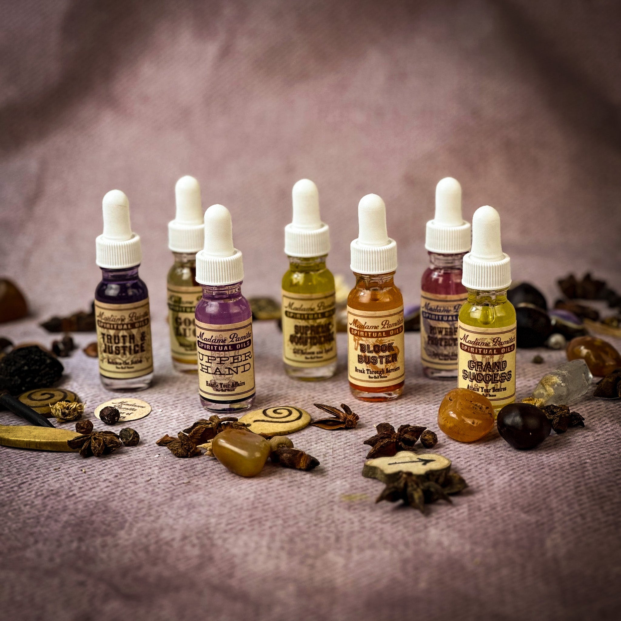 Spiritual Oil Variety Pack: Court Case Magic by Parlour of Wonders