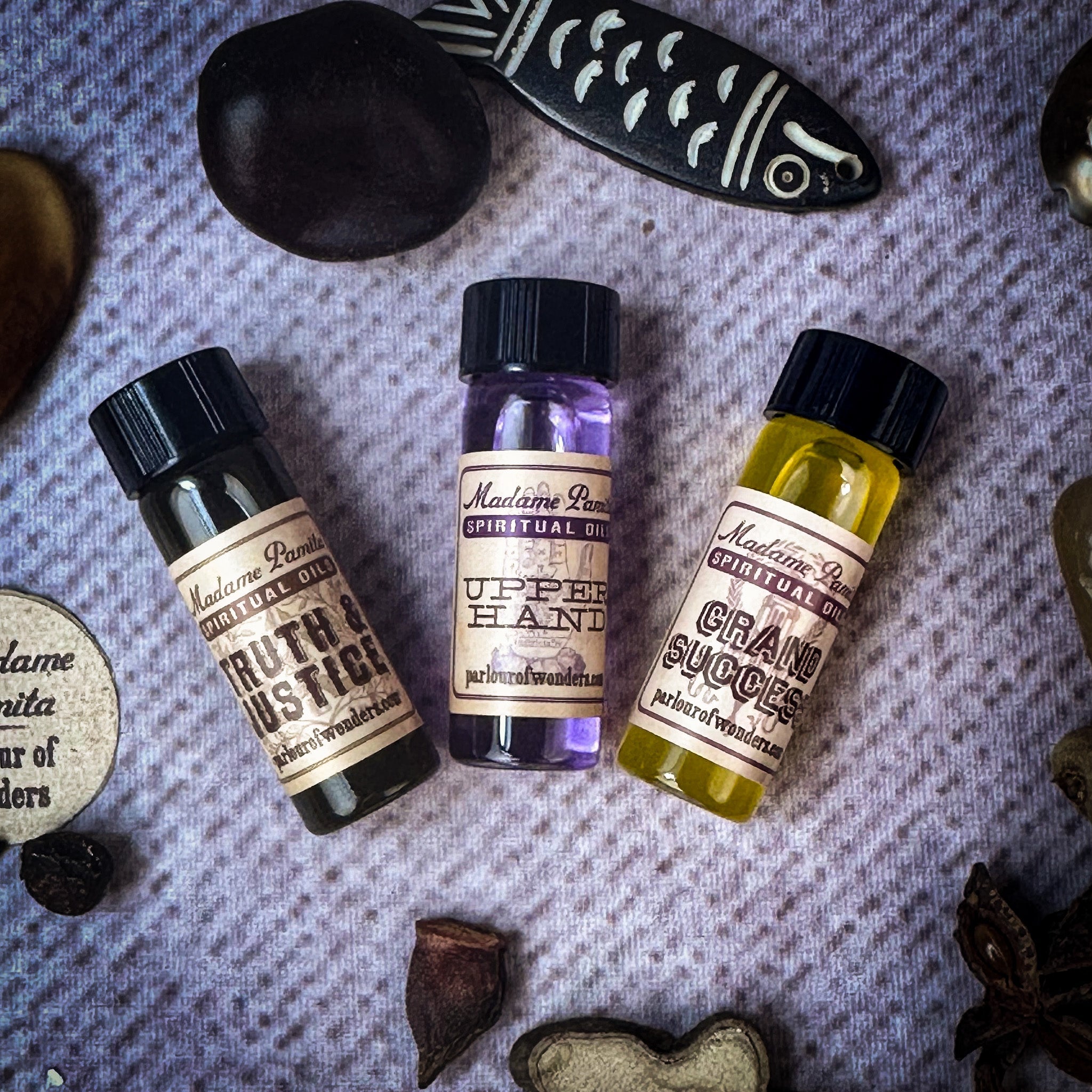 Spiritual Oil Variety Pack: Court Case Magic by Parlour of Wonders