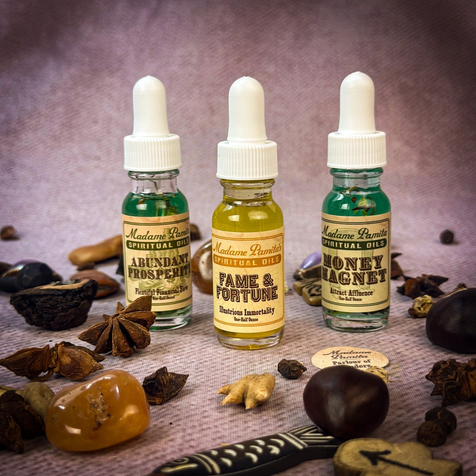 Spiritual Oil Variety Pack: Money Magic by Parlour of Wonders
