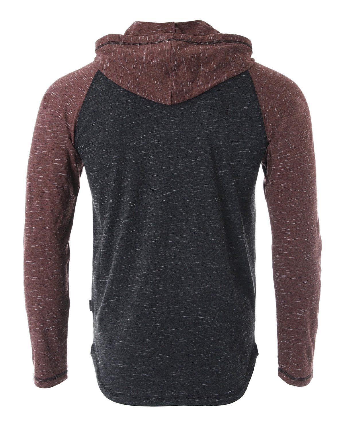 ZIMEGO Mens Long Sleeve Lightweight Hooded Henley – Color Block Pullover Hoodie  for Casual Gym Workout Travel - Goddess Imports Marketplace