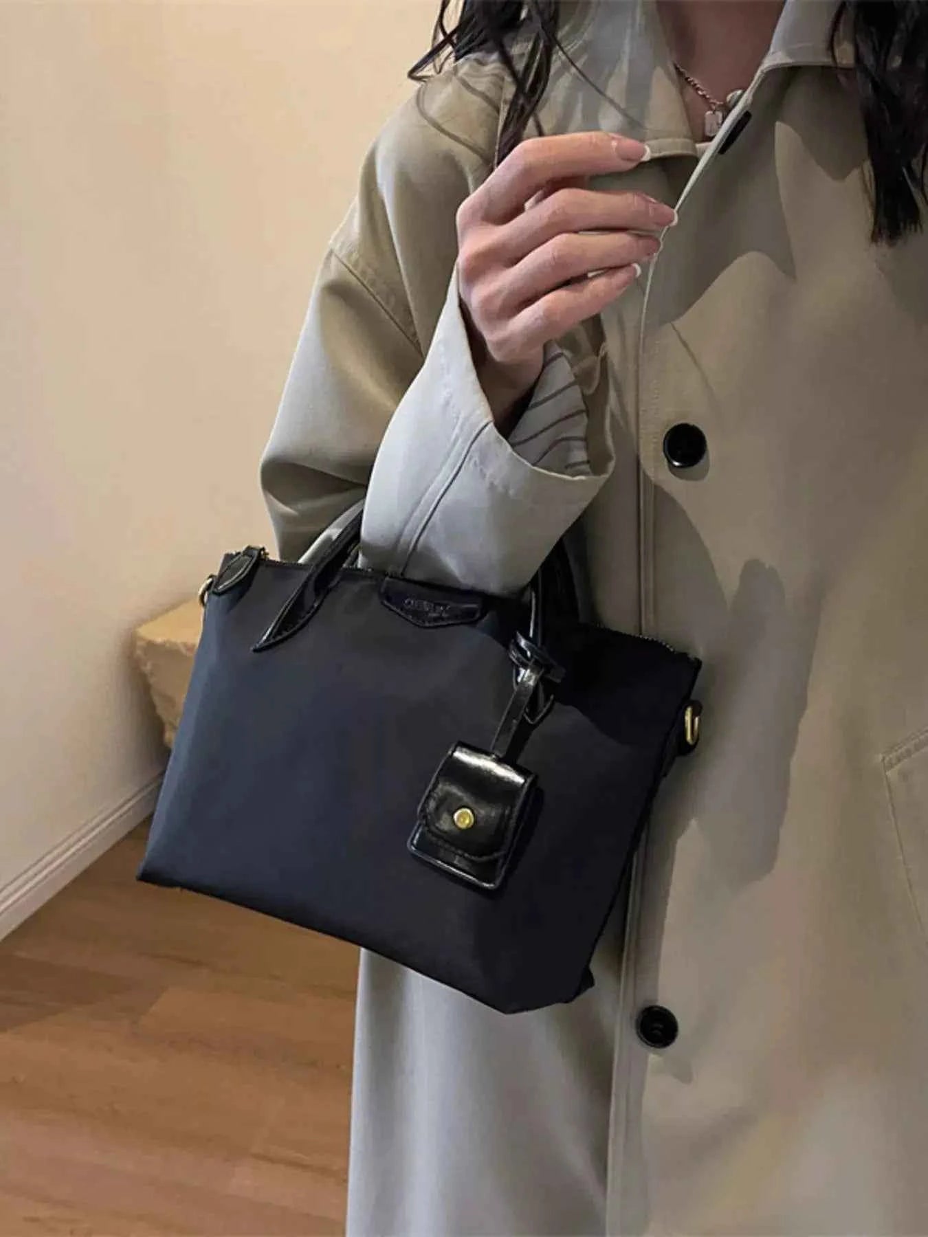 Top Handle Crossbody Bag