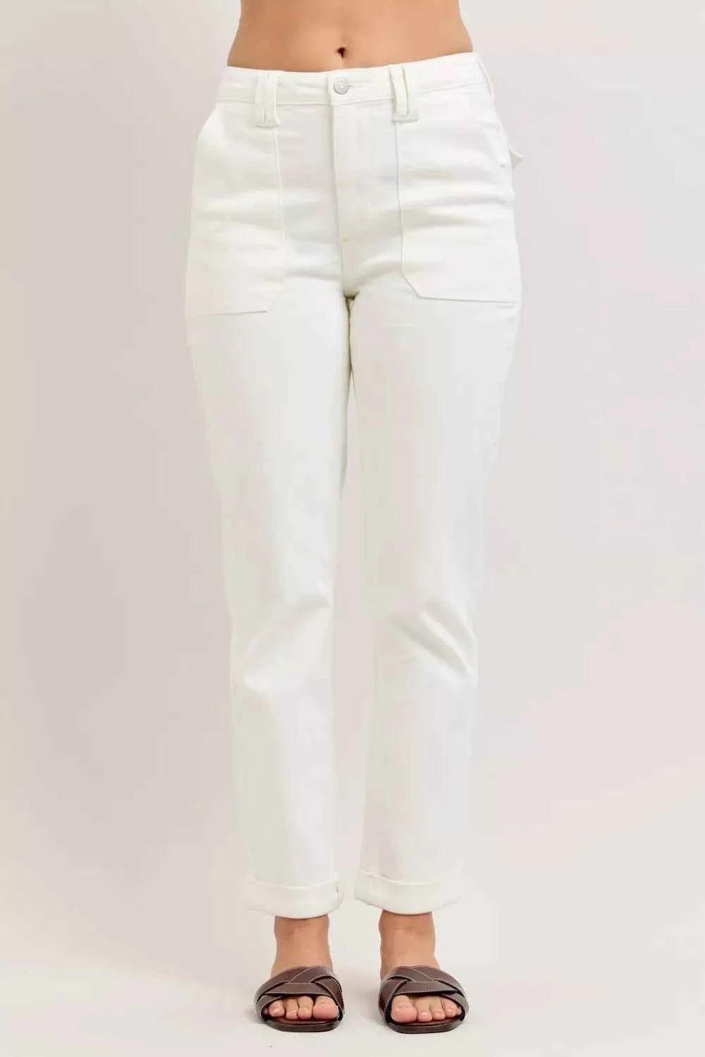 Judy Blue High Waist Jeans with Patch Pockets