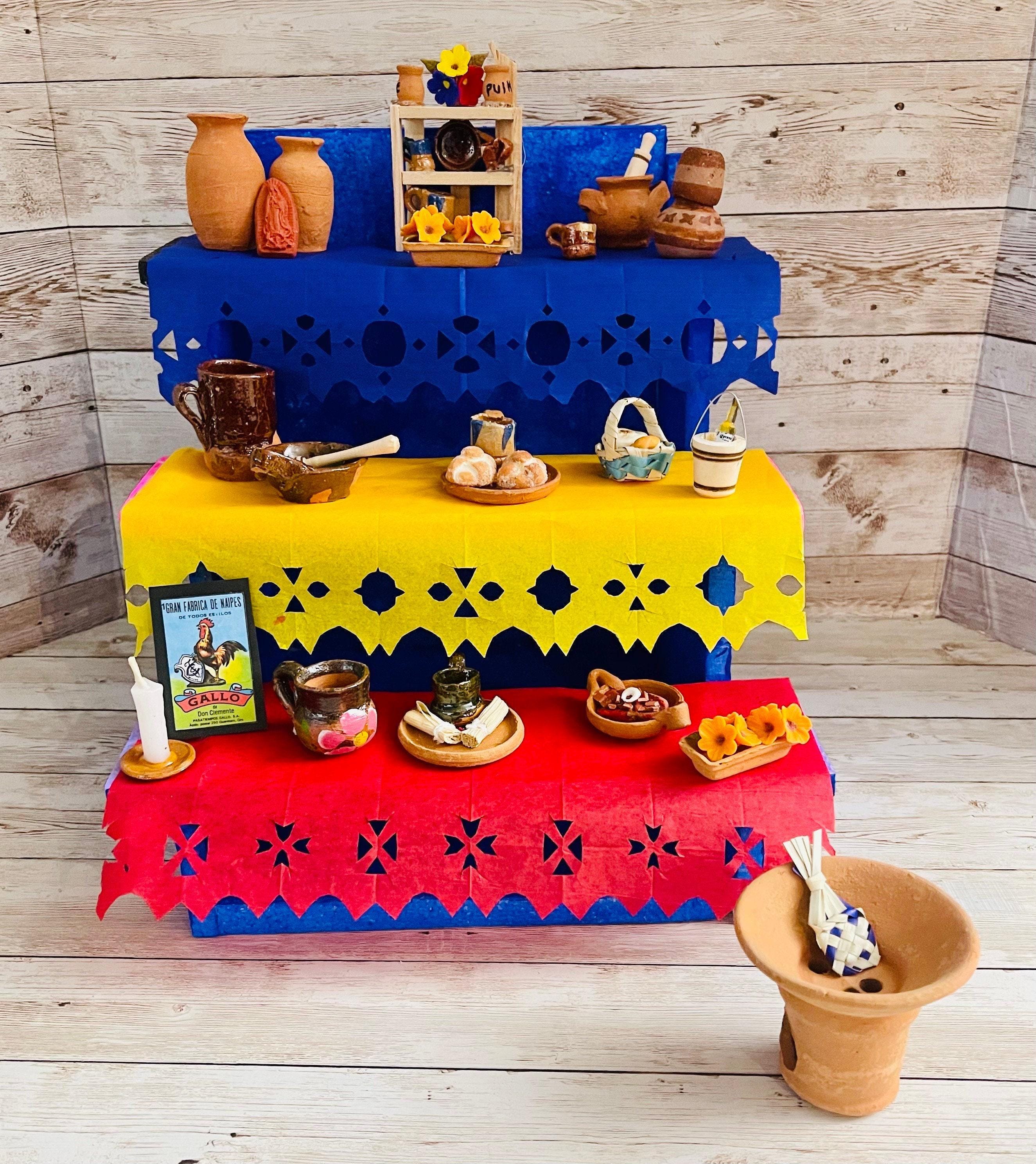 Altar de Ofrenda para Dia De Los Muertos Styrofoam Day of the Dead Offering Altar by Chica Mexico